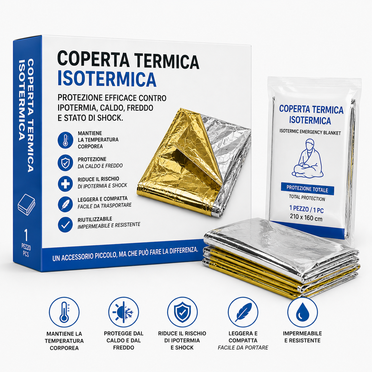 Coperta termica isotermica